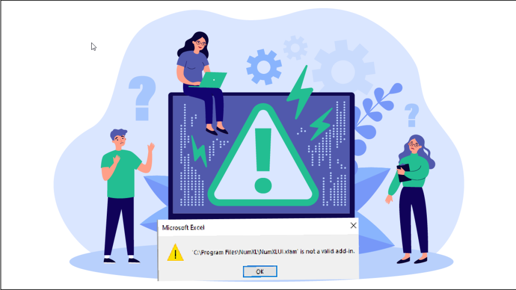 Featured image for the NumXLUI.xlam Not Valid Add-in blog