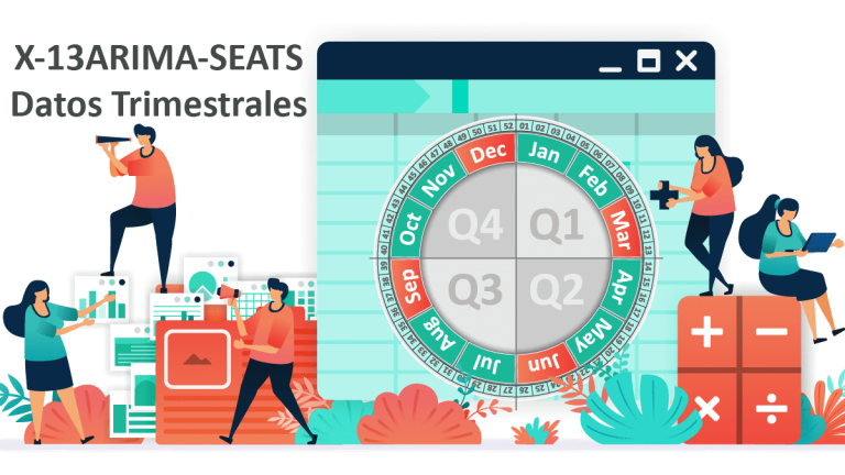 Imagen destacada del blog "Usando datos trimestrales X-13ARIMA-SEATS".